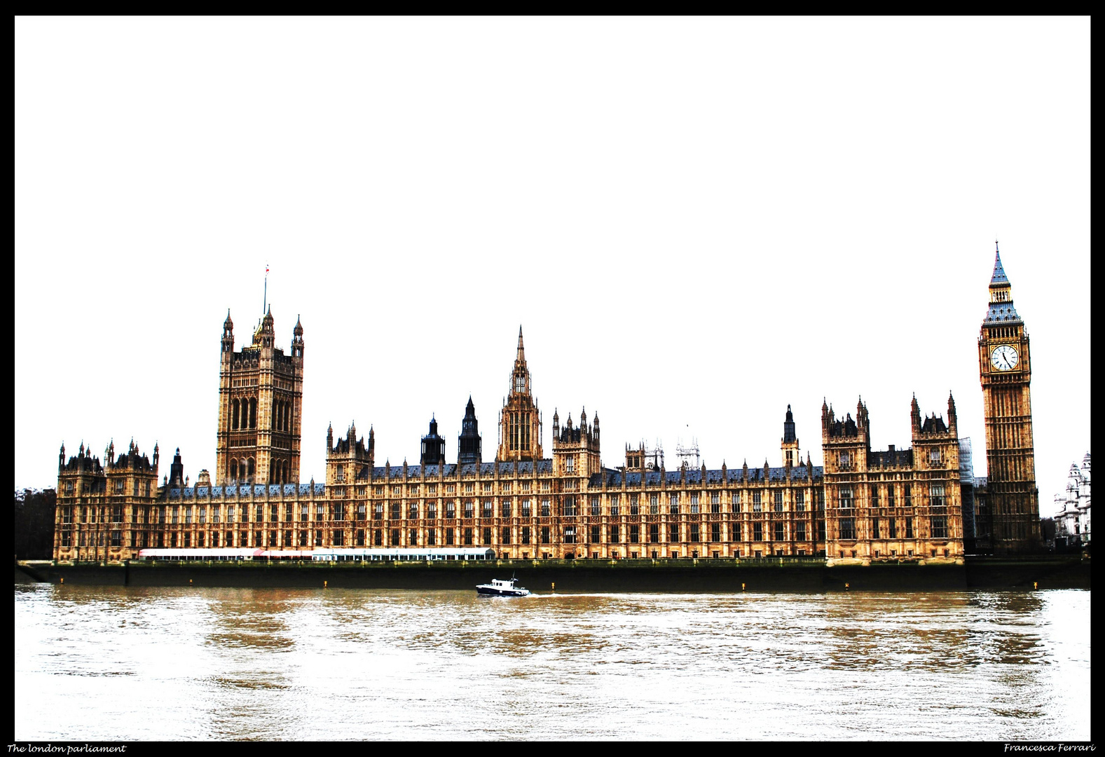 Il palazzo del parlamento di Londra