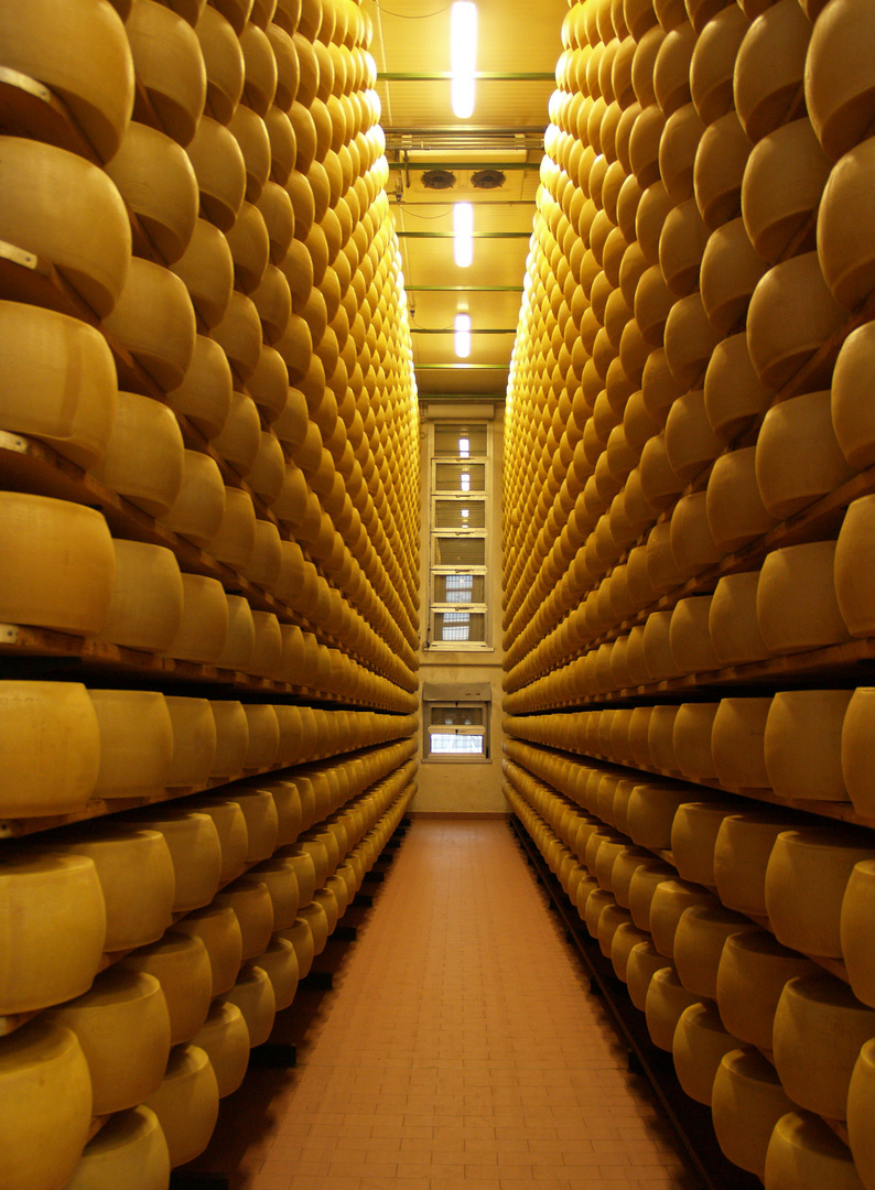 il Parmigiano Reggiano invecchia per noi