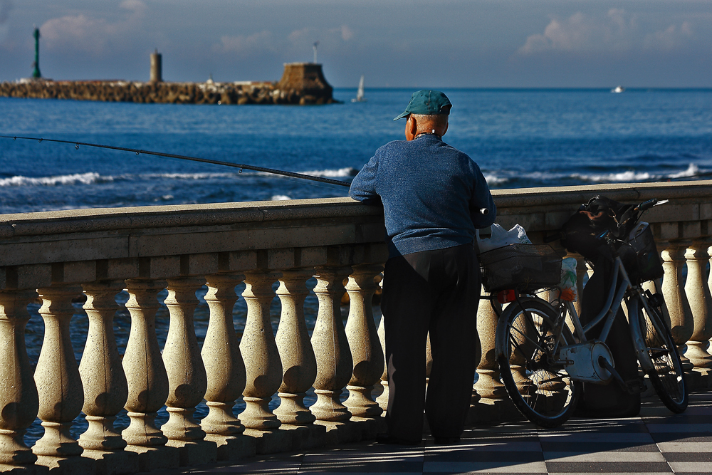 Il pescatore Foto Immagini essere anziani, persone Foto su