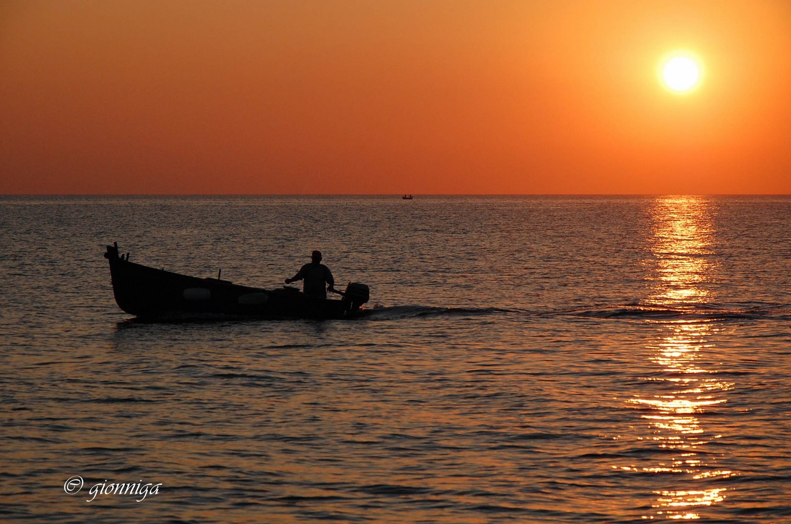 Il pescatore.