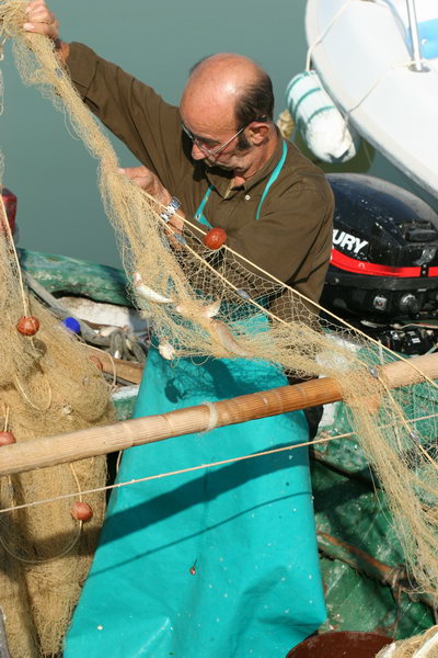 Il pescatore e la rete