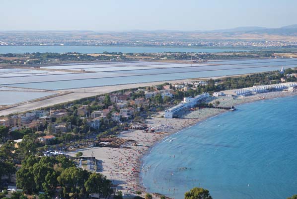 Il Poetto dalla Sella del Diavolo