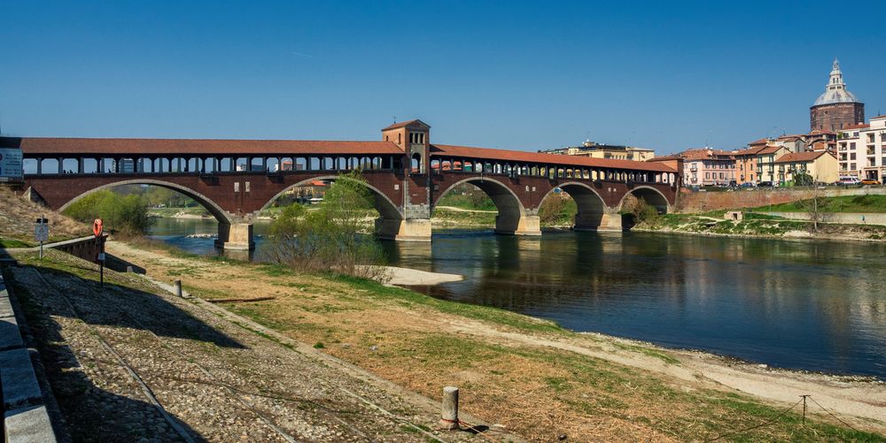 Il Ponte Coperto (detto anche Ponte Vecchio), Pavia