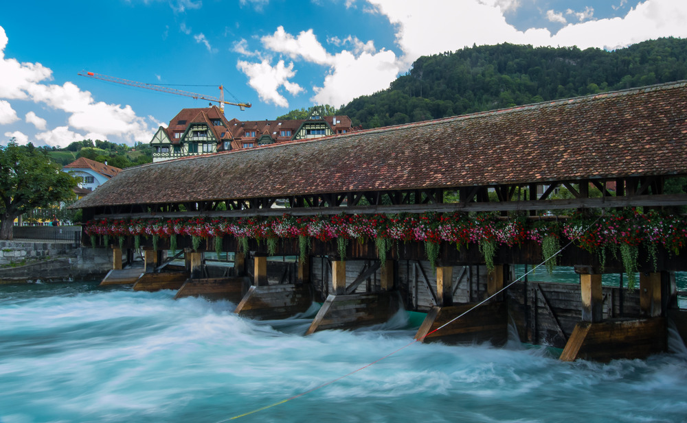 Il ponte più bello di tutta Thun