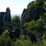 Il ponte sulla roccia di Bastei