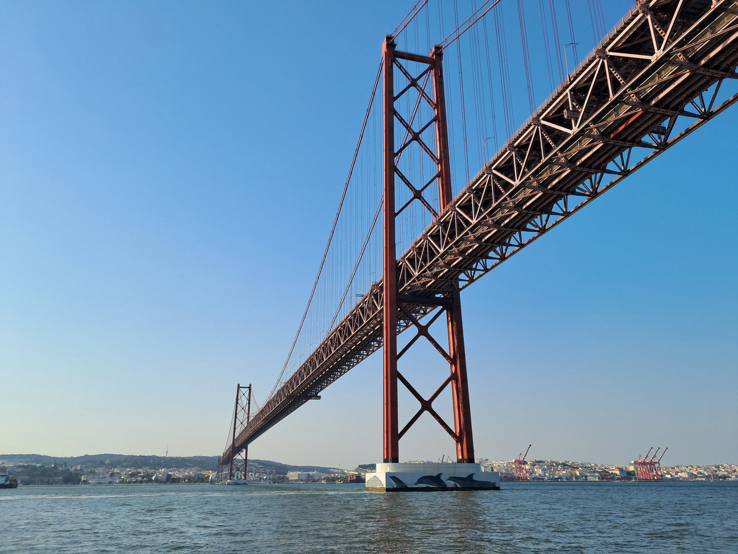 Il ponte"25 de Abril"...Lisbona