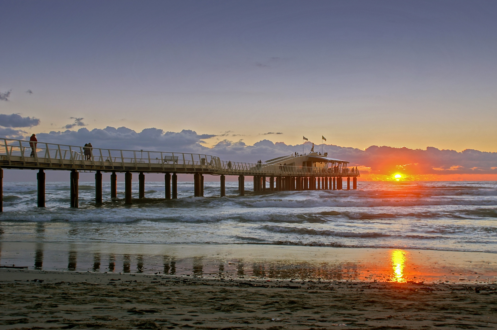 Il pontile di Lido di Camaiore