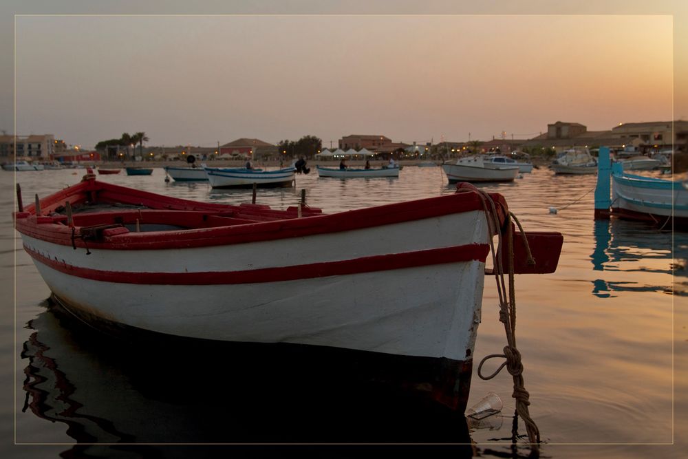 Il porticciolo di Marzamemi....