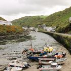 Il porto di Boscastle: bassa marea