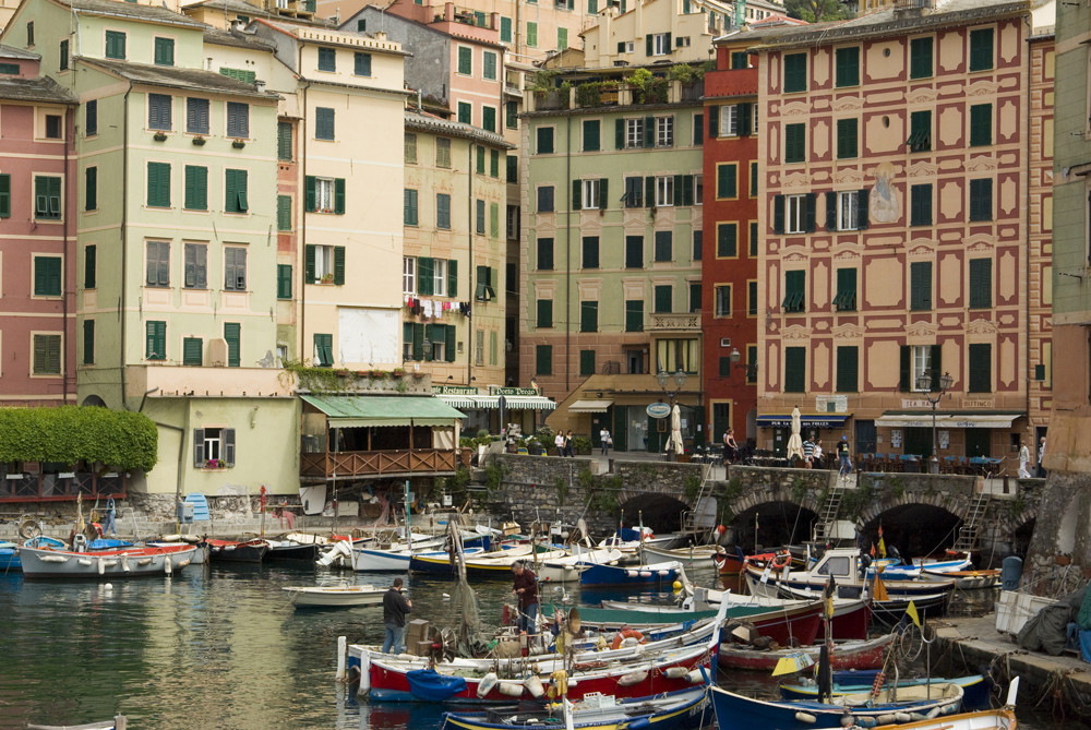 Il porto di Camogli