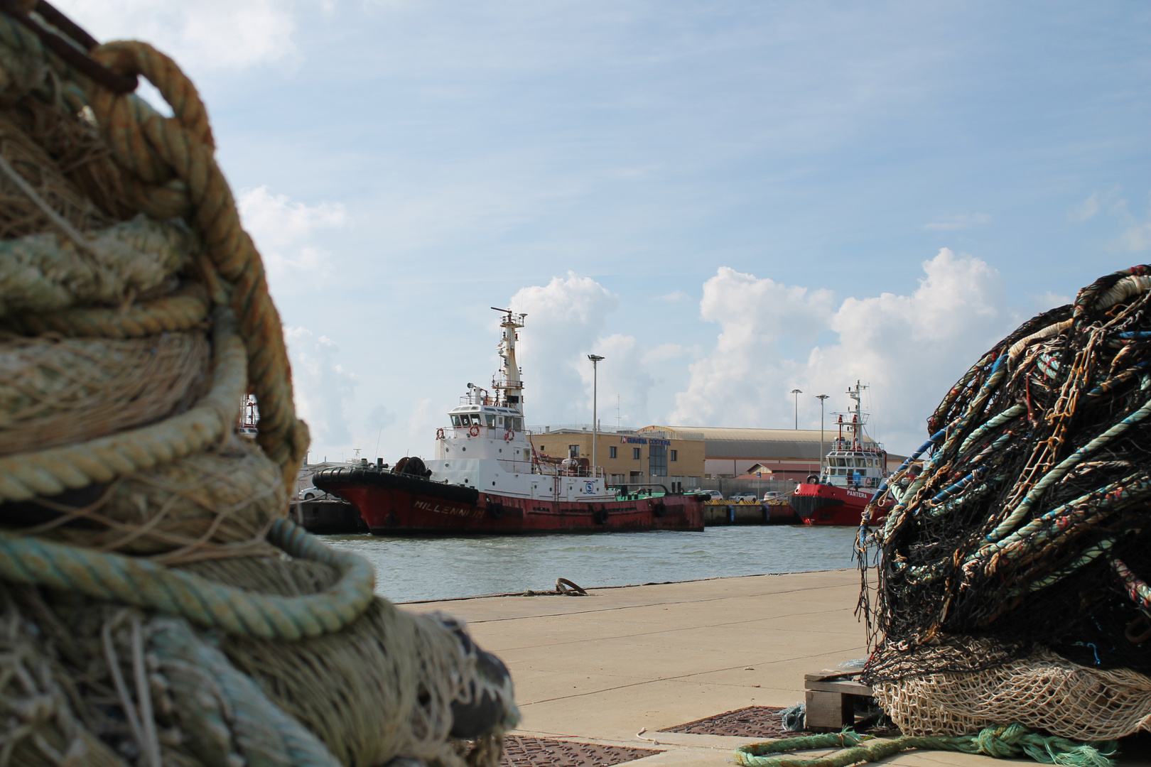 Il porto di Fiumicino