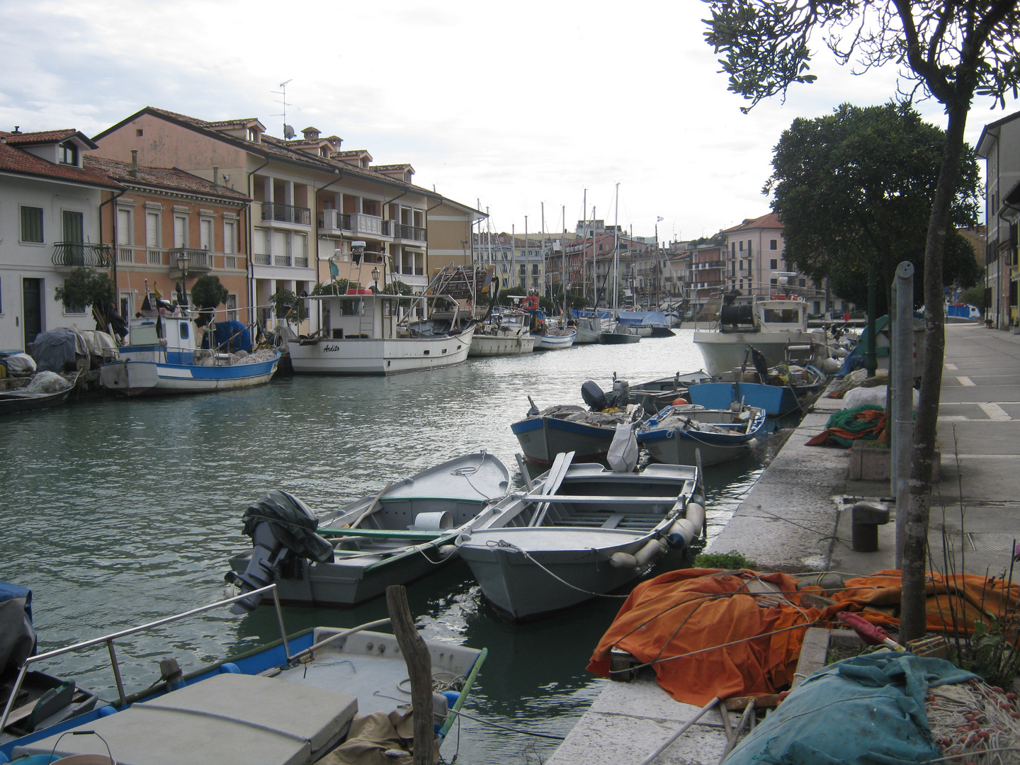 IL PORTO DI GRADO D'INVERNO