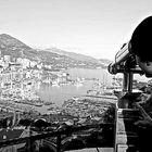 Il porto di Montecarlo dall'alto