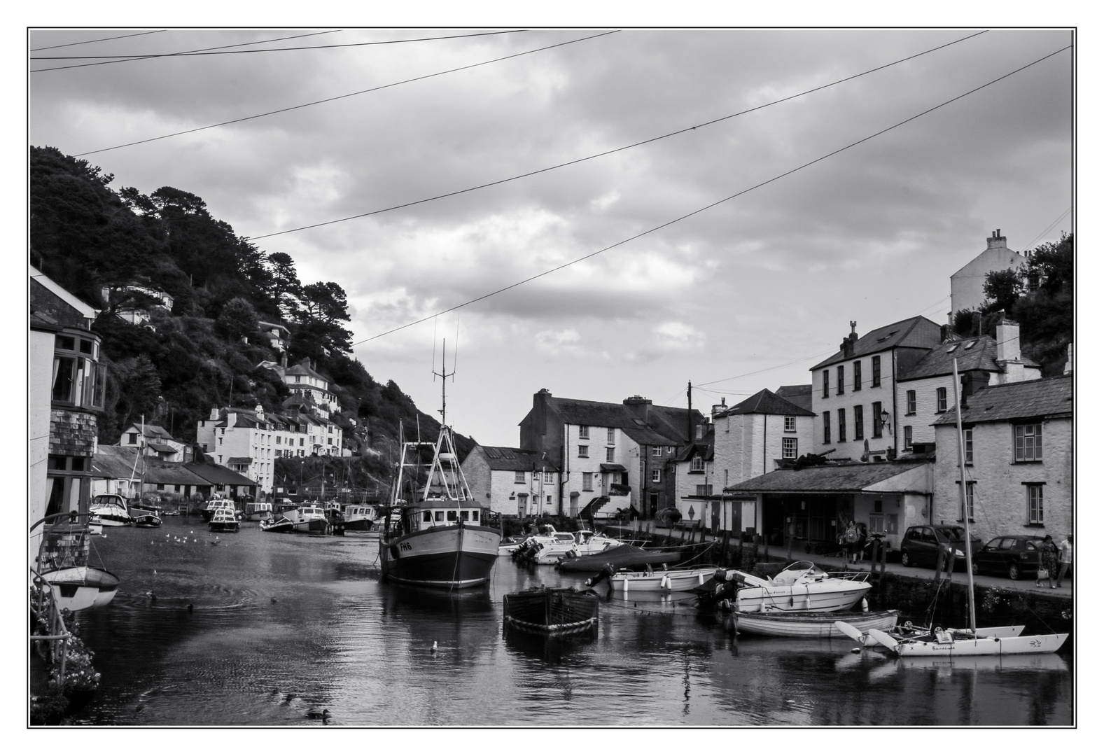 Il porto di Polperro