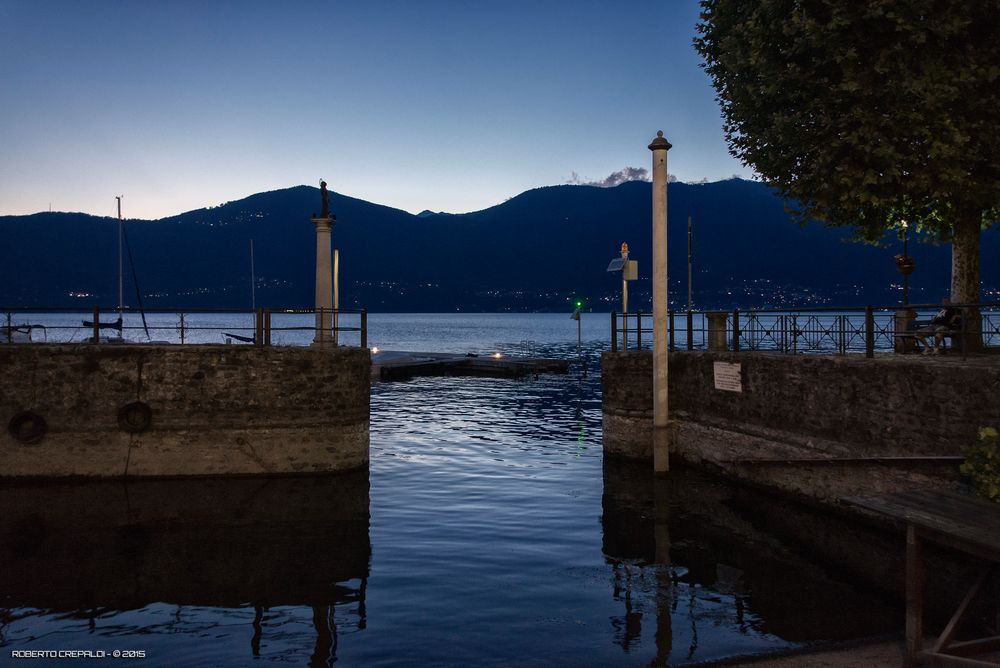 Il porto di Porto Valtravaglia