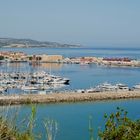 IL PORTO DI  VIBO  MARINA RIPRESO  DALL' ALTO