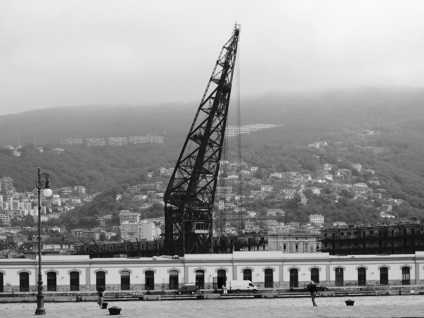 il porto mercantile di Trieste (Juni 2015)