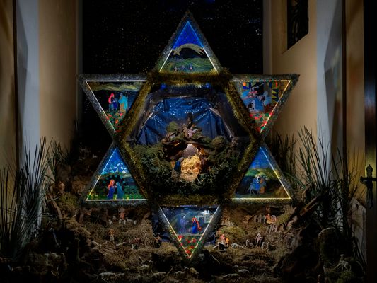 Il presepe di via Roma