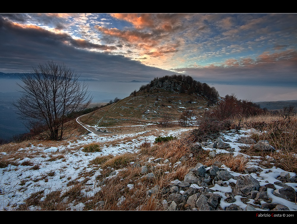 Il primo tramonto del 2011