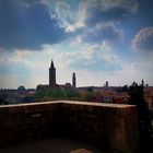 ..Il provvidenziale terrazzino per una meritata sosta..