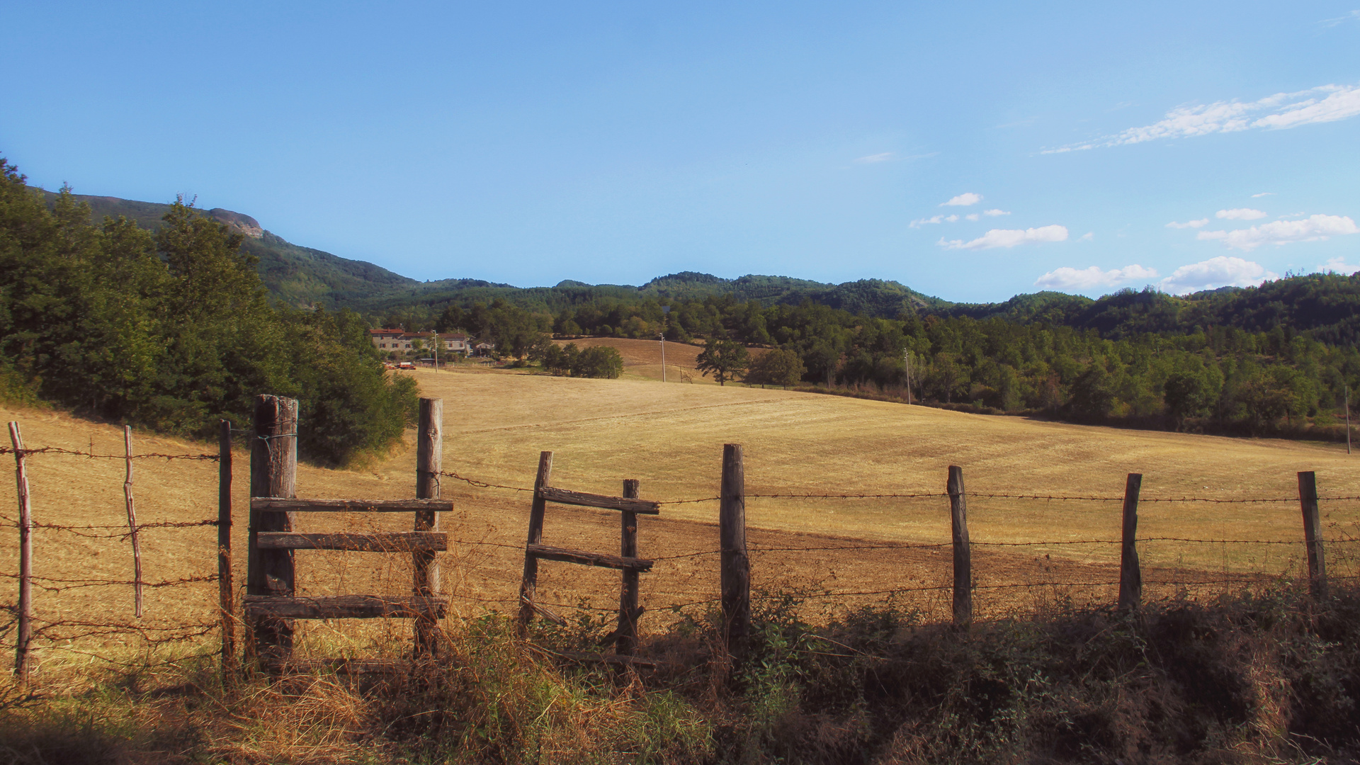 ..il recinto...paesaggio...