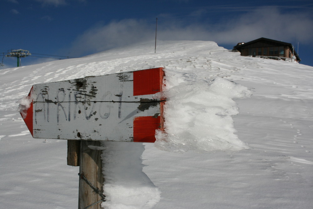 Il rifugio e' ormai vicino