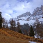 Il Rosentgarten tra le nubi