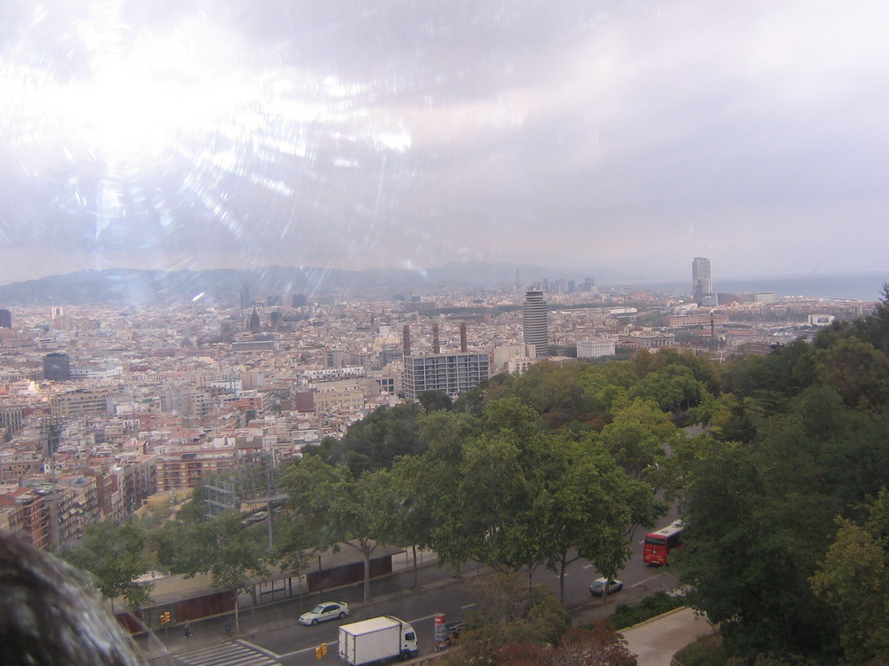 Il sole domina su Barcellona