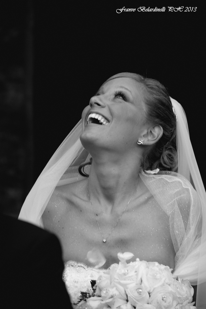 Il sorriso di una sposa