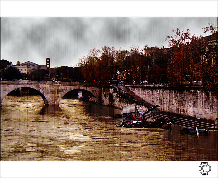 Il Tevere il giorno dopo