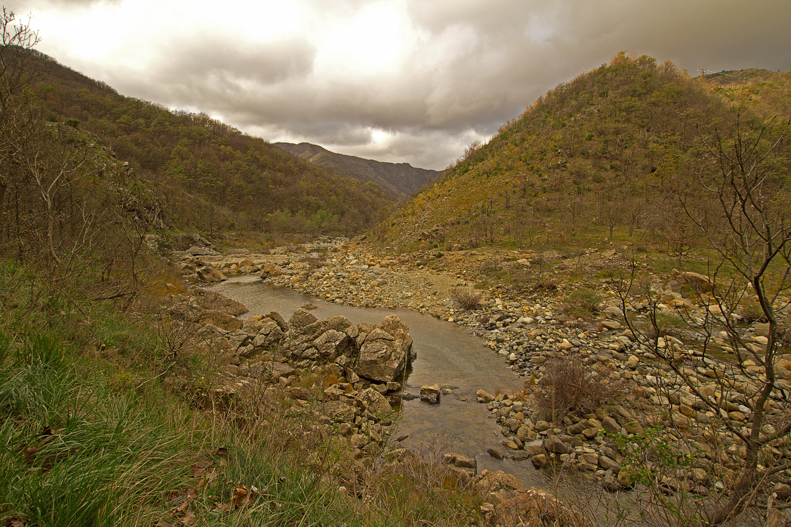 il torrente Gorzente.