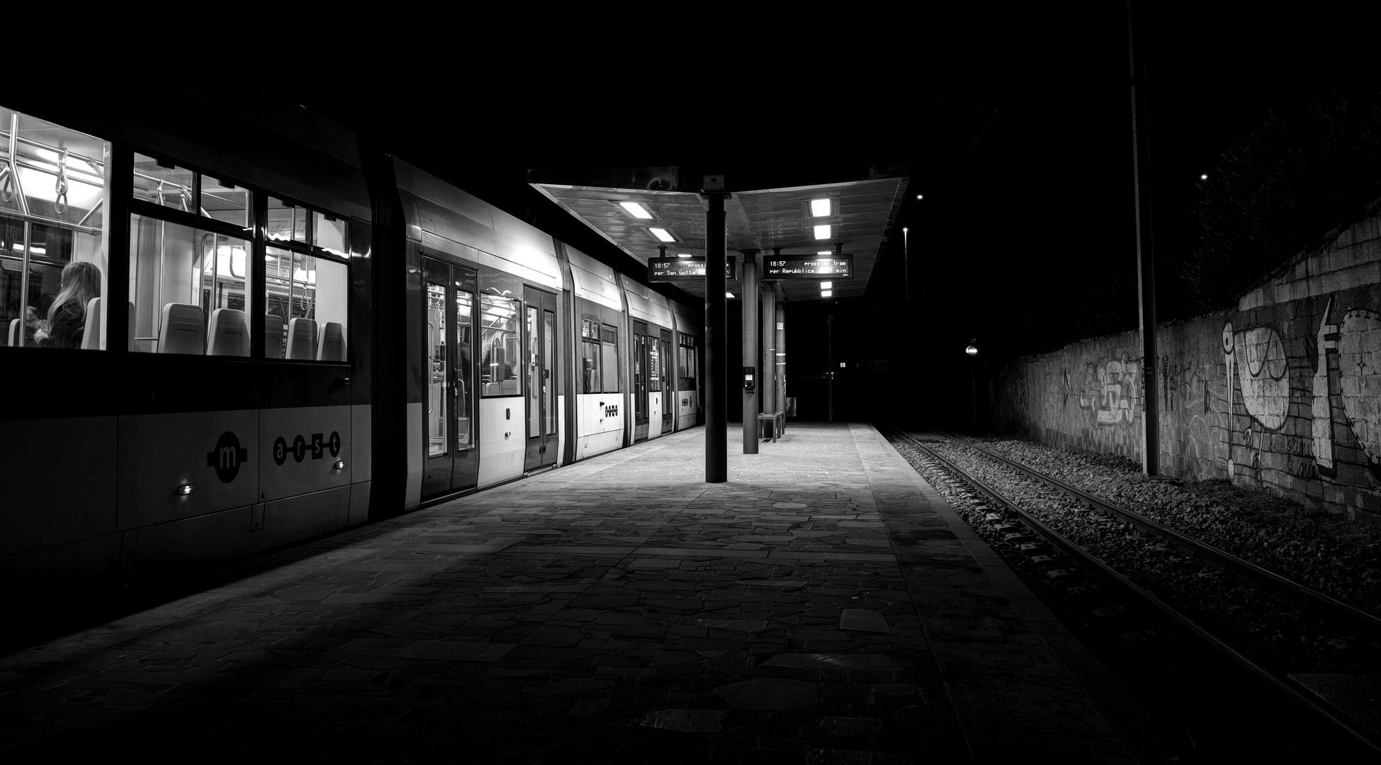 Il tram di notte