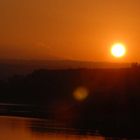 Il tramonto al Lago di Corbara