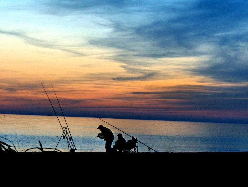 Il tramonto del pescatore