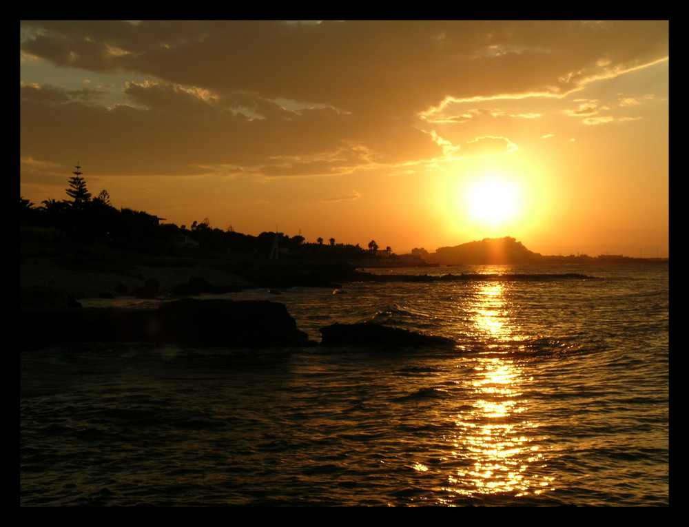 il tramonto ... l'emozione