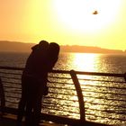 Il tramonto sul Pontile di Bagnoli