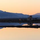 Il tramonto sullo stagno di Santa Gilla, Cagliari [1/2]