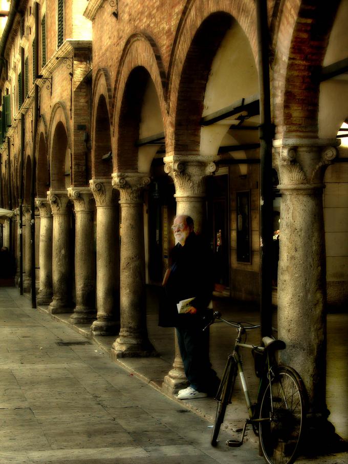 Il vecchio e la bici