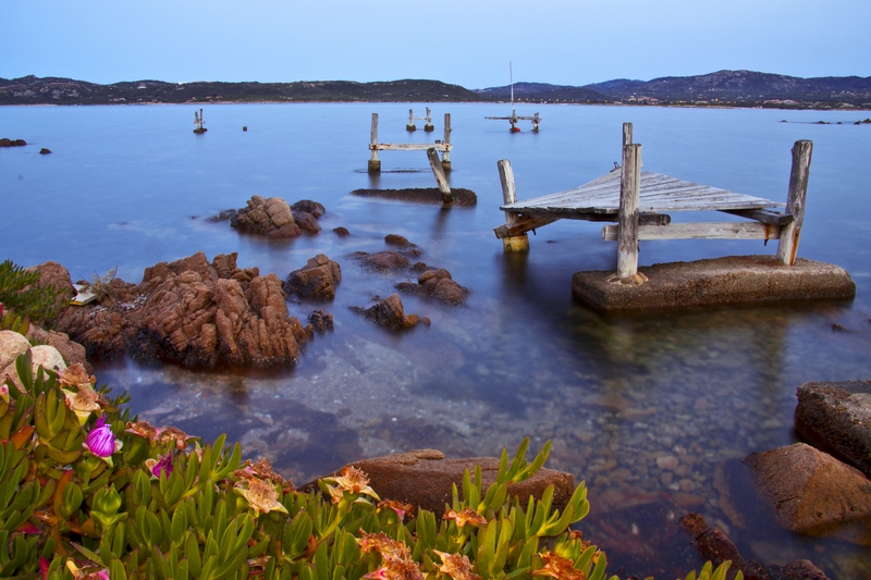 Il vecchio pontile - Punta Saline