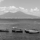 Il Vesuvio dal barcarole 