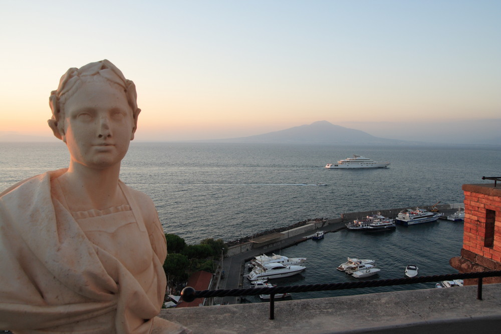 Il Vesuvio visto da Sorrento