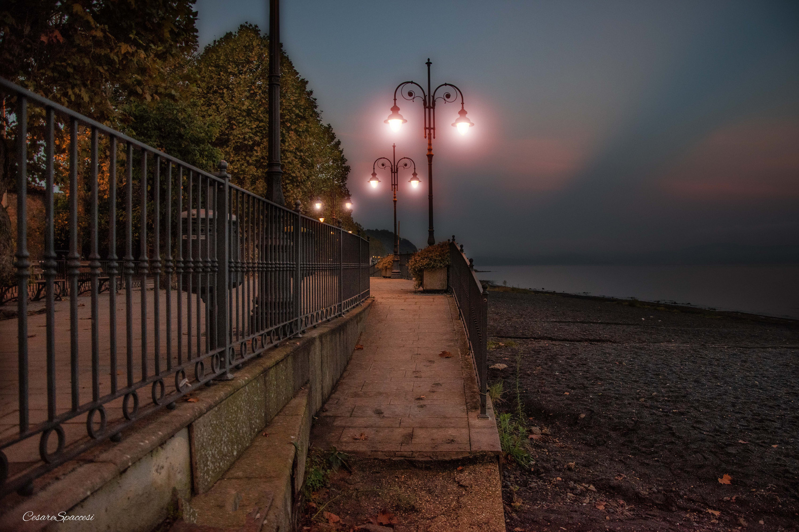 il viale dei lampioni