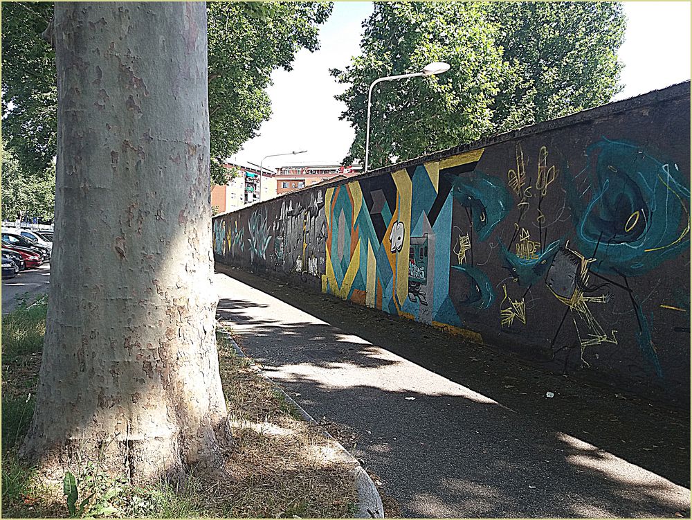 IL viale dei murales::.