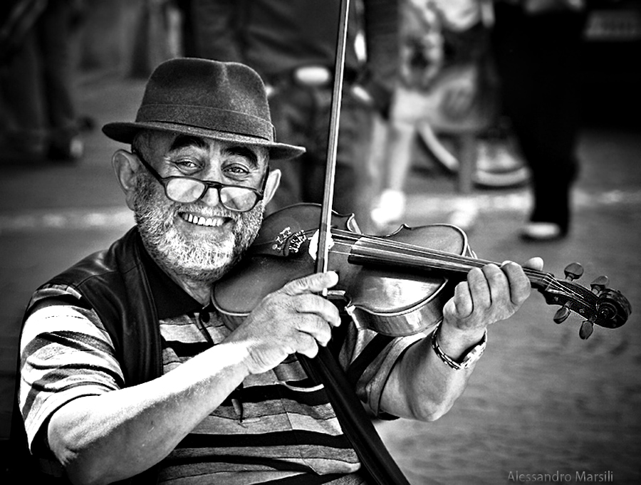 Il Violinista dai denti d'oro