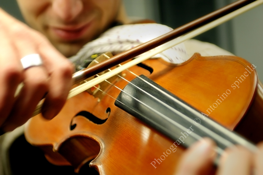 il violinista in metropolitana