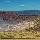 Il vulcano in Nicaragua