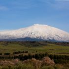 Il vulcano innevato