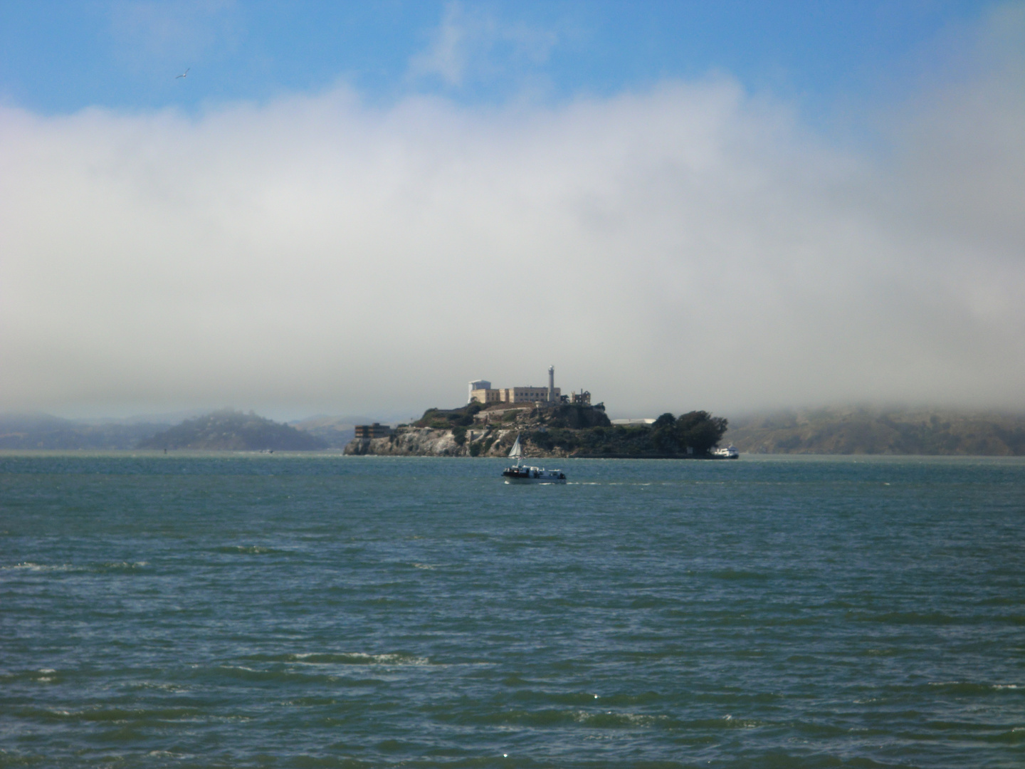 il y a de la brume sur Alcatraz ......