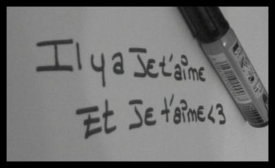 Il y a je t'aime et .....