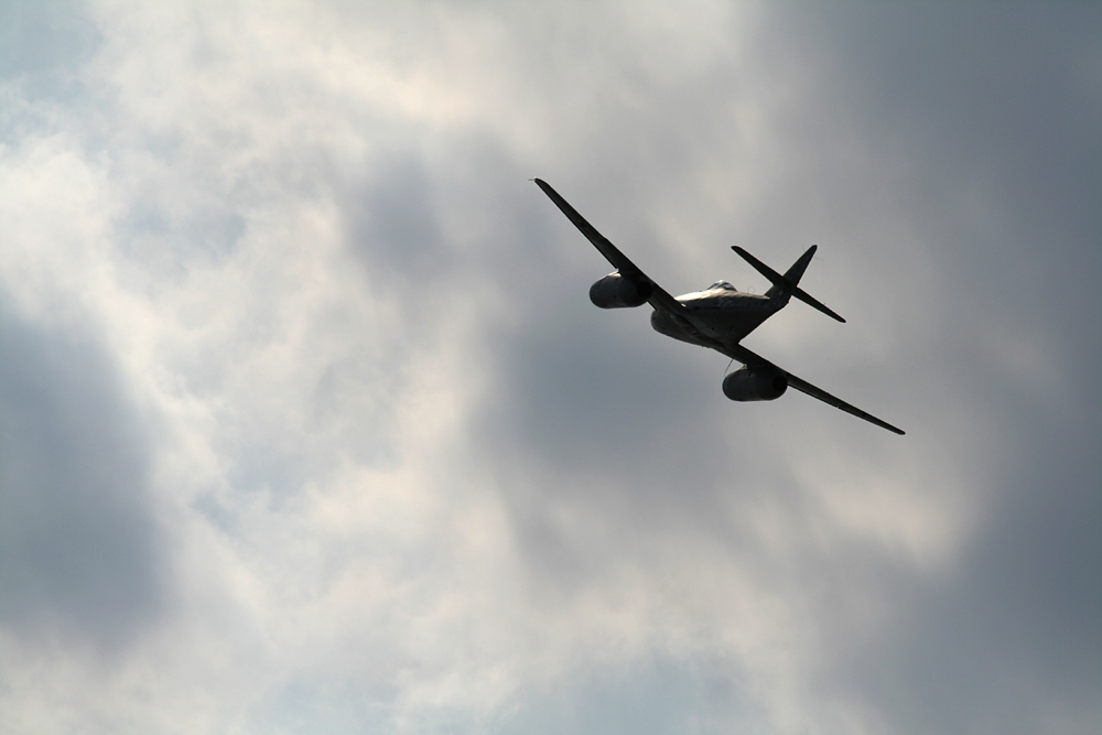 ILA 2008, Me 262 im Flug